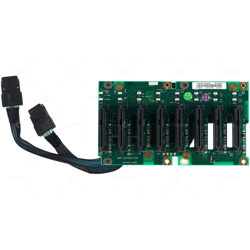 46W8418 IBM BACKPLANE HDD 8 BAY 2.5 SFF WITH SAS EXPANDER BOARD FOR X3650 M4 46C9093